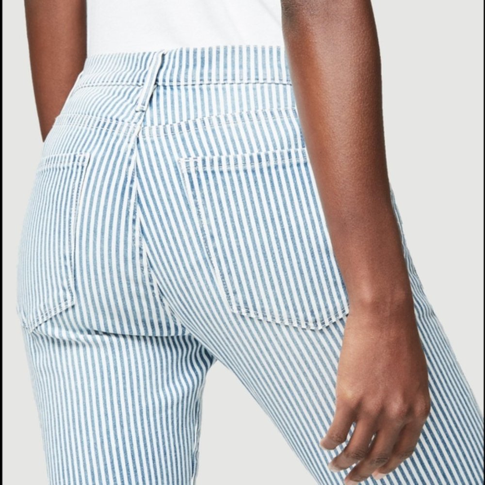 Anthropologie Pilcro and the Letterpress Pinstripe High Rise Skinny Jeans, 27/4